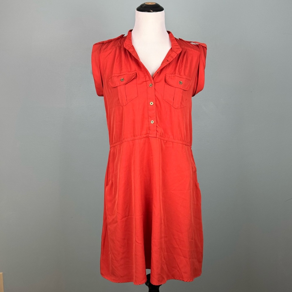 Red Pocket Dress